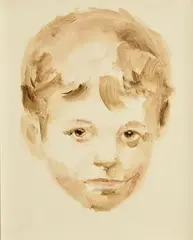 Annie Kevans, Prince Felipe de Marichalar y de Borbón (Spain)From the series 'Let Them Eat Cake', oil on paper