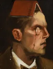 Noel Murphy, The Wisdom, 1994, oil on canvas board