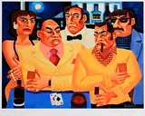 Poker Face by Graham Knuttel, limited edition print - number 8 from an edition of 50, sold Jun 2023