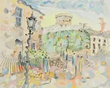 Ross Eccles, Millmount Fort, Drogheda, watercolour on paper