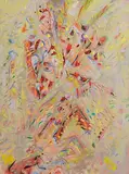 Tony O'Malley, Aeolus and Pond, 1994, oil on canvas