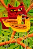Watchful Eye by Graham Knuttel, oil on canvas, sold May 2023