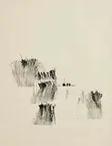 Patrick Scott, Untitled, 1992, charcoal on paper