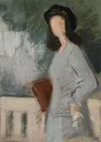 May Guinness, Portrait of a Lady, pastel on paper