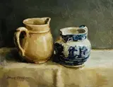 Mark O'Neill, Two Little Jugs, 2003, oil on board