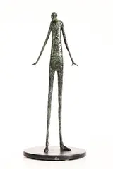 Rowan Gillespie, Looking to Sea, 2002, bronze on stone base - number 9 from an edition of 9