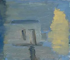 The Little House I by Basil Blackshaw, oil on board, sold May 2023