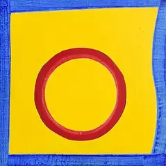 No. 10 by Sean Shanahan, oil on board, sold May 2023