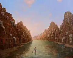 Brian McCarthy, Gran Canal, 2012, oil on canvas