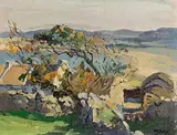 Ann Primrose Jury, View from Horn Head, Donegal, oil on board