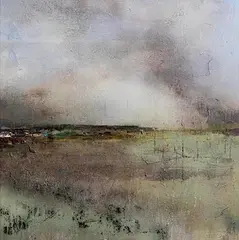 Colin Flack, Shoreline, oil on canvas