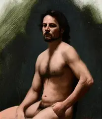 Poised by Francis O'Toole, oil on canvas, sold May 2023