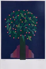 Untitled by Patrick Scott, 2008, screenprint - number 27 from an edition of 50, sold May 2023