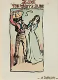 Zoe the White Slave by Jack Butler Yeats, c.1904, watercolour on paper, sold Apr 2023