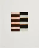 Sean Scully, Untitled from 7 Mirrors, 1997, etching, aquatint in colours on Somerset paper - number 37 from an edition of 40 aside from 5 AP - Published by Bernd Klüser & Galerie Lelong, Munich - Printed by Burnet Editions, New York (image size 22.8 x20 cm)