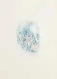 Image of James Joyce by Louis le Brocquy, 1992, watercolour, sold Apr 2023