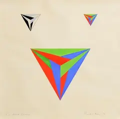 Bridget Riley British, Untitled, 1972, gouache and pencil on paper