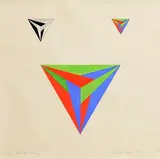 Bridget Riley British, Untitled, 1972, gouache and pencil on paper
