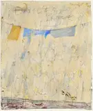 Basil Blackshaw, Washing Line, 2007, oil and mixed media on card