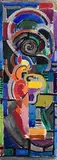 Evie Hone, Composition, gouache on paper