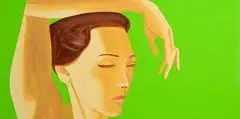 Alex Katz American, Homage to Degas, 2020, archival pigment print in colours on Innova Etching Cotton Rag paper, publisher/printer Lococo Fine Art, Detroit - numbered 42 from an edition of 100 - aside from 20 artist's proofs