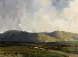 Bringing Home the Turf, Connemara by James Humbert Craig, oil on canvas, sold Apr 2023