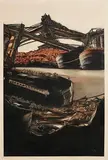 Jonathan Wade, Wharf Miscellany, oil on canvas