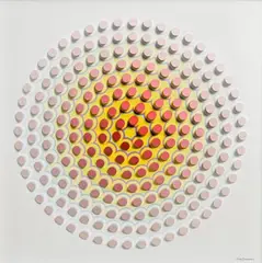 Peter Monaghan, Abstract I, 2016, mixed media on board