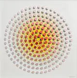 Peter Monaghan, Abstract I, 2016, mixed media on board