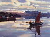 Pucan by Cecil Maguire, 1997, oil on board, sold Apr 2023
