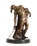 Mark Rode, Cuchulainn, bronze - number 3 from an edition of 7