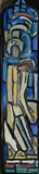 Evie Hone, Study for a Stained Glass Window, gouache on paper