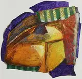 Eamon Coleman, Abstract, mixed media on canvas board