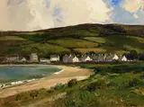 Cushendun Bay by James Humbert Craig, oil on canvas, offered Mar 2023