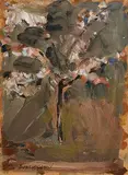 Basil Blackshaw, Untitled, oil on board