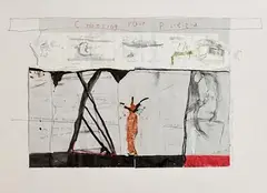 Patrick Graham, Untitled, 1999, mixed media on paper