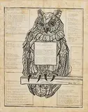 Edward McGuire, Owl, broadside of poems