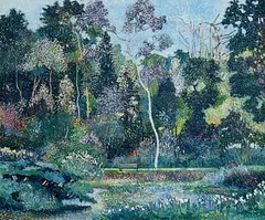 Victor Richardson, Eucalyptus Tree, Fota, pastel on paper