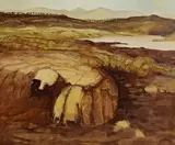 Arthur Armstrong, Near Bertraghboy, oil on board