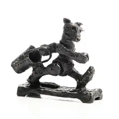 Patrick O'Reilly, Bear with Bucket, 2018, bronze - number 4 from an edition of 4