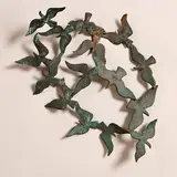 John Behan, Murder of Crows, unique bronze