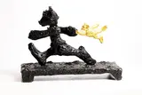 Patrick O'Reilly, Chasing Time, 2017, unique bronze
