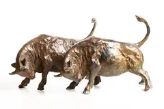 Pierre Chenet, Raging Bulls, unique bronze