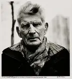 Samuel Beckett near his Home, Paris by John Minihan, 1985, silver gelatin print - numbered 3 from an edition of 3 artist's proofs, sold Mar 2023
