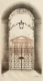 Robert Ballagh, View from the Rubicon, Trinity, 1982, screenprint - numbered 260 from an edition of 300