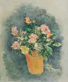 Stella Steyn, Still Life - Flowers, oil on canvas