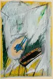 Brian Maguire, Mother Alone and Still, acrylic on paper