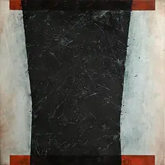 Charles Tyrrell, P15.01, 2001, oil on aluminium