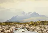Glen Sligachan, Isle of Skye, Inverness by Frank Egginton, watercolour on paper, sold Jan 2023