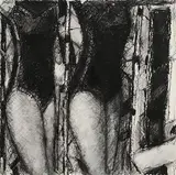 John Shinnors, Circus on the Island II, pastel on paper